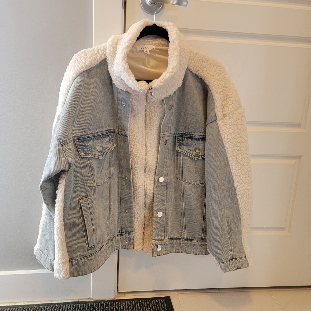 Sherpa Denim jacket